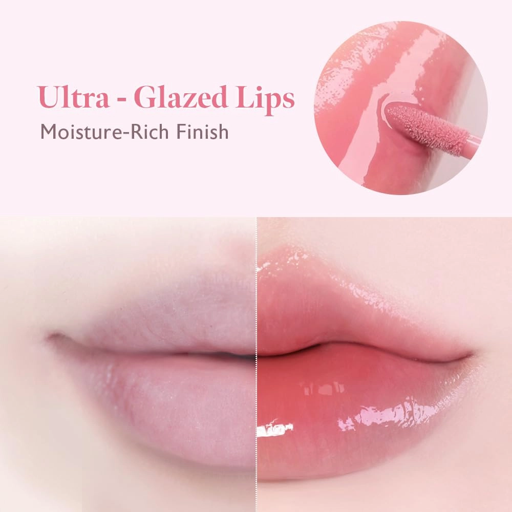 MILKTOUCH Dew Stain Sheer Lip Gloss (02 Baby Dew, 0.14 Fl Oz (Pack of 1))
