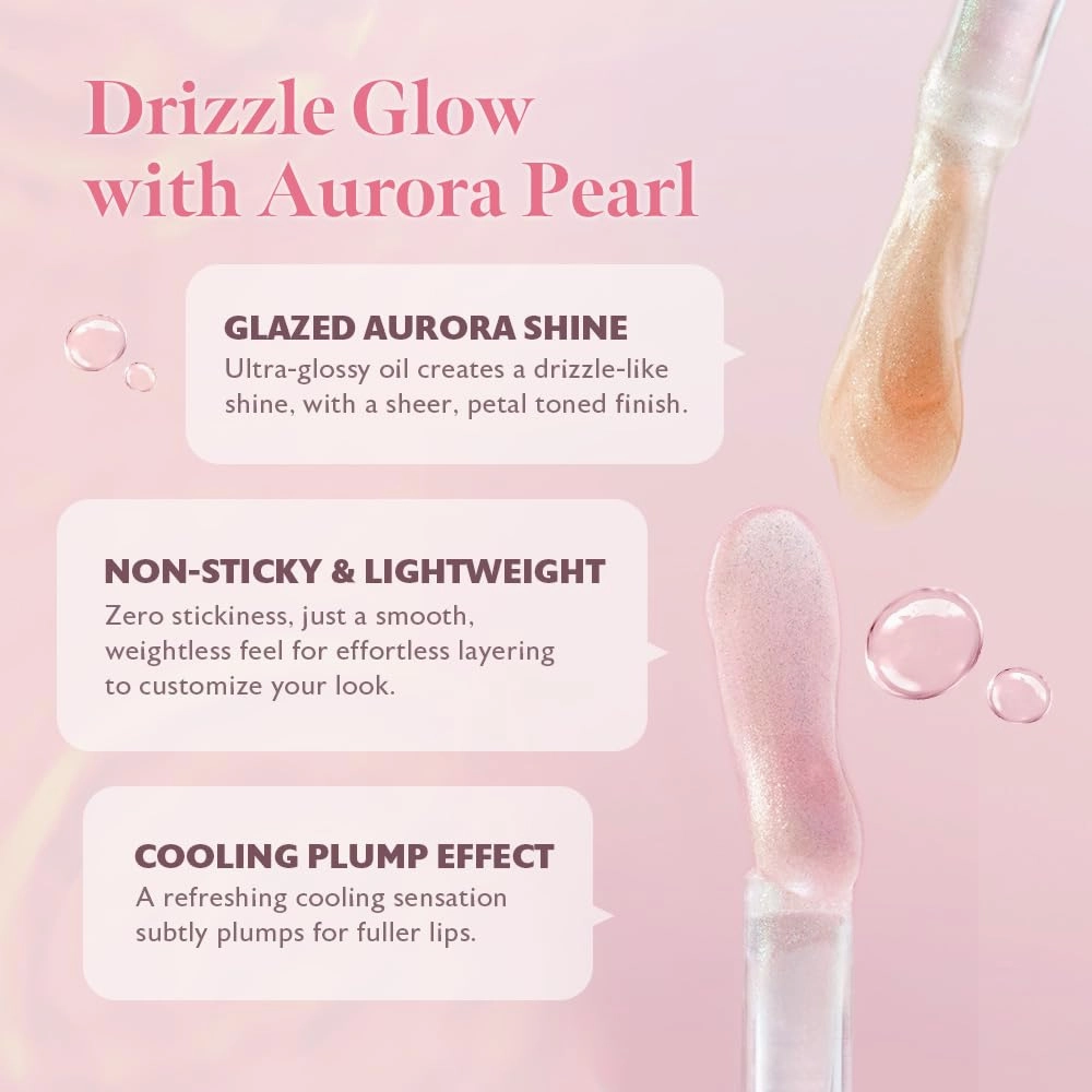 MILKTOUCH Dew Stain Sheer Lip Gloss (02 Baby Dew, 0.14 Fl Oz (Pack of 1))