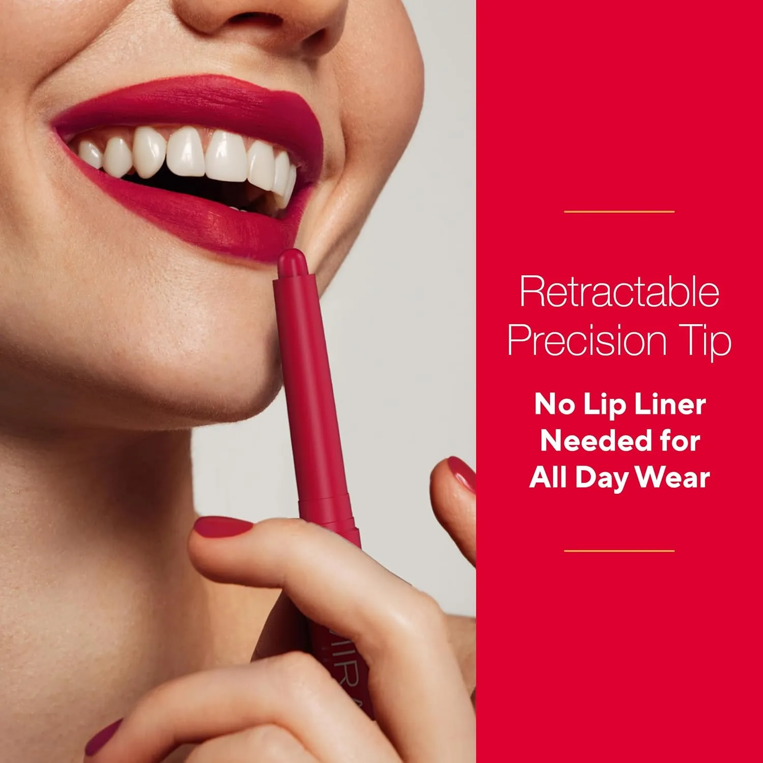 Mirabella Velvet Matte Lip Crayon - Long Lasting Lipstick Crayon & Lip Liner - Retractable, Highly Pigmented Lip Tint & Moisturizing Antioxidant Formula - Nearly Nude