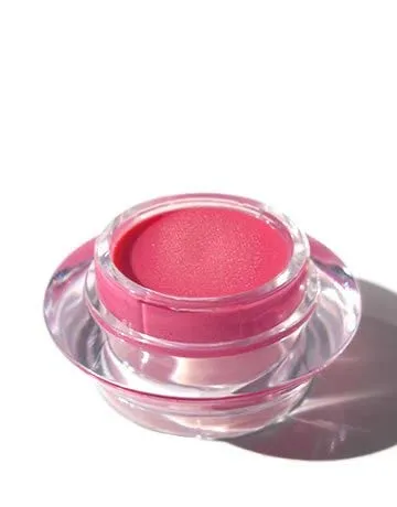 MODE Lip Creme Deluxe Shine Lip Gloss Pot Pearly Pink Shimmery Gold BOHEMIAN Long Lasting Ultra Creamy Color, Hydrating Sweet Almond Oil, Conditioning Organic Shea Butter