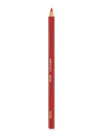 MODE Lip Liner Pencil in TRUE RED - 7 1/2 Inches Long, Non-Feathering-Color, Long Lasting Wear, Matte Finish, Aloe Vera & Vitamin E Nourishment, Cruelty Free, MADE IN BEAUTIFUL NY USA