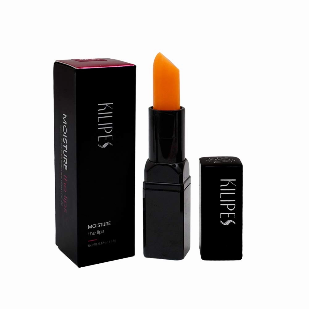 Moisturizer Lip Balm, Magic Temperature Color Change Lipstick, Waterproof Kiss-proof Long Lasting Lip Gloss Natural Nutritious Lip Stick with Vitamin E, 1 Tube, 0.12 Ounce (Carotene)