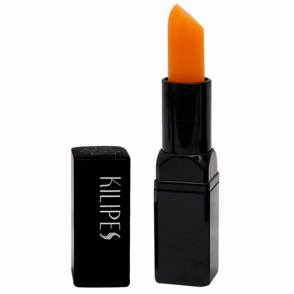 Moisturizer Lip Balm, Magic Temperature Color Change Lipstick, Waterproof Kiss-proof Long Lasting Lip Gloss Natural Nutritious Lip Stick with Vitamin E, 1 Tube, 0.12 Ounce (Carotene)