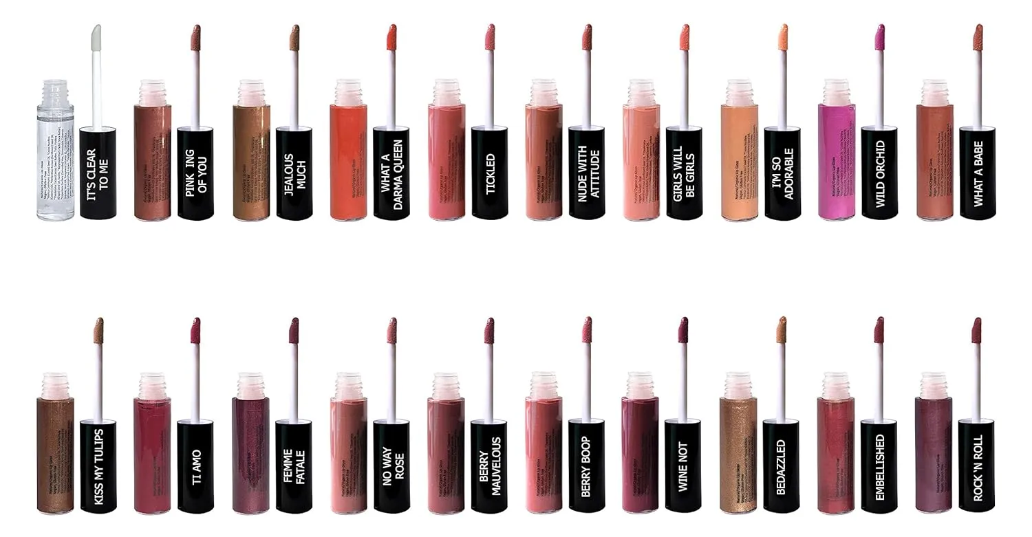 Mom's Secret 100% Natural Lip Gloss, Organic, Vegan, Gluten Free, Cruelty Free, Made in the USA, 0.18 oz. (It's Clear to Me)