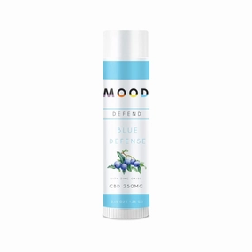 MOOD Lip Balm for Dry and Chapped Lips | SPF 30 with Manuka Honey | 20% Cocoa   Shea Butter | Protects and Heals Sunburn | Blueberry (Blueberry)