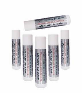 Moringa Oil Moisturizing and Soothing Lip Balm (Pack of 6)