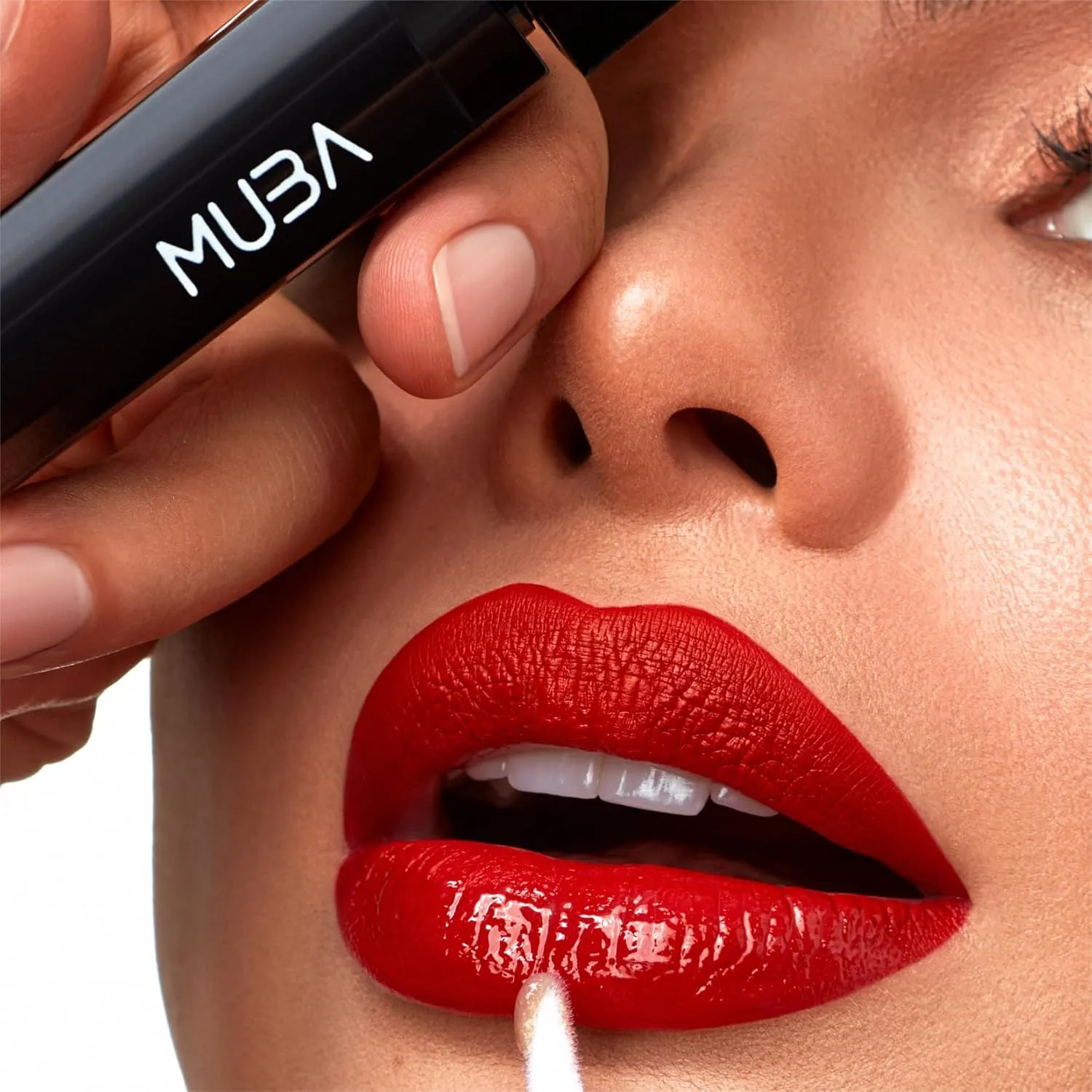 MUBA COSMETICS Liquid Lipstick - 24 Hour Waterproof Long Lasting, None- Transferable & High-Pigment Lip Makeup, Lipstick for Women - Liquid Lipsticks, Perfect Beauty Gifts (Kiss Me)