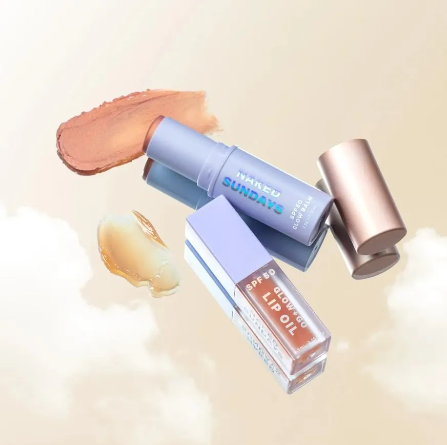 Naked Sundays Golden Hour SPF Lip   Balm Duo