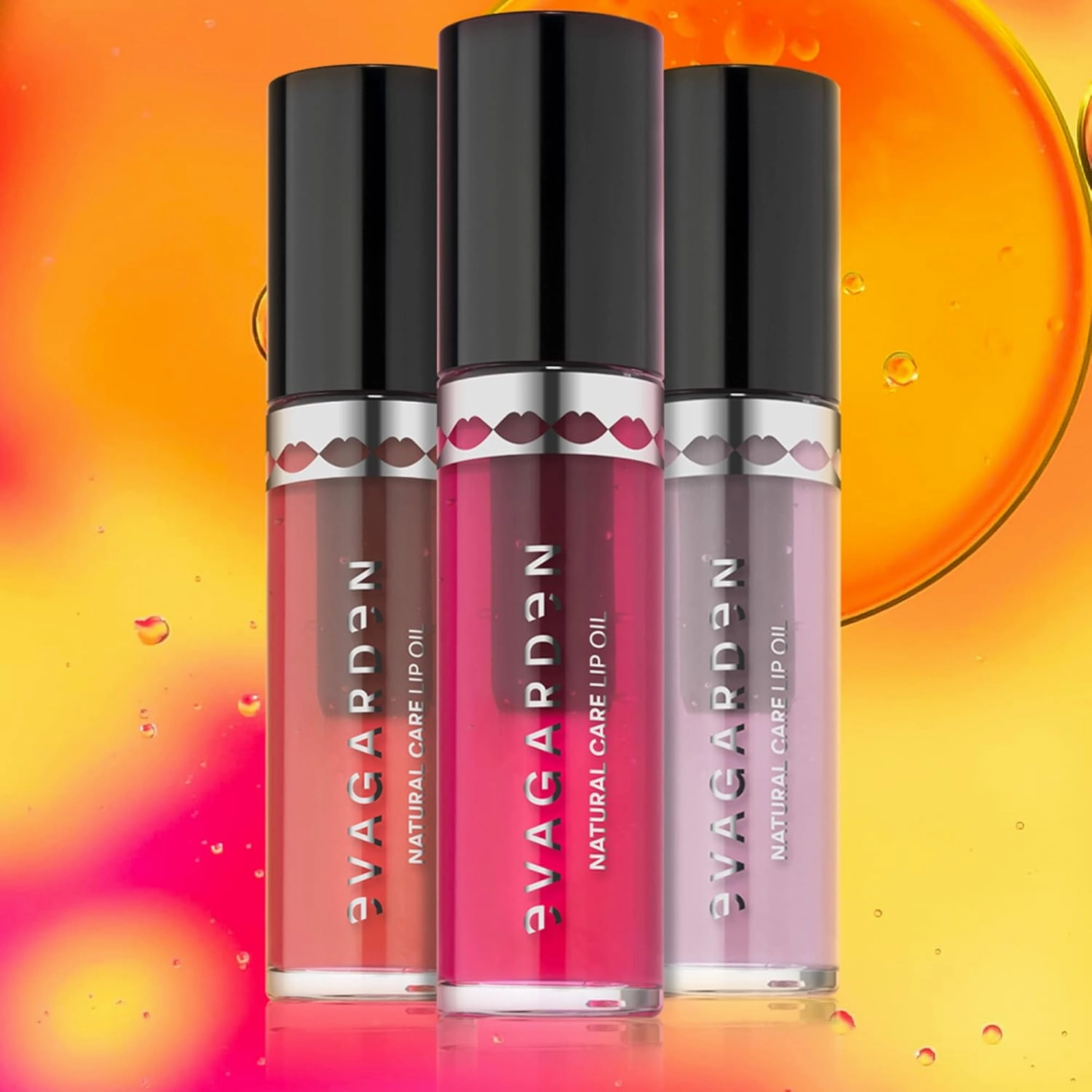 Natural Care Lip Oil - Protects, Softens and Revitalizes - Infused with Coconut Oil - Non-Greasy Formula or Sticky Texture - Gives Volumizing Effect - 906 Pink - 0.16 oz Lip Gloss