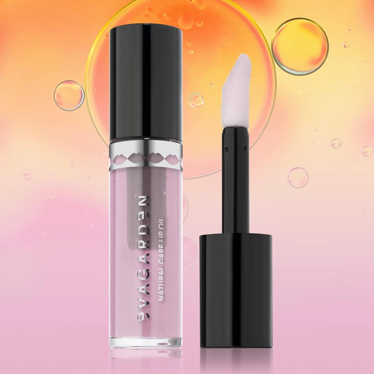 Natural Care Lip Oil - Protects, Softens and Revitalizes - Infused with Coconut Oil - Non-Greasy Formula or Sticky Texture - Gives Volumizing Effect - 906 Pink - 0.16 oz Lip Gloss