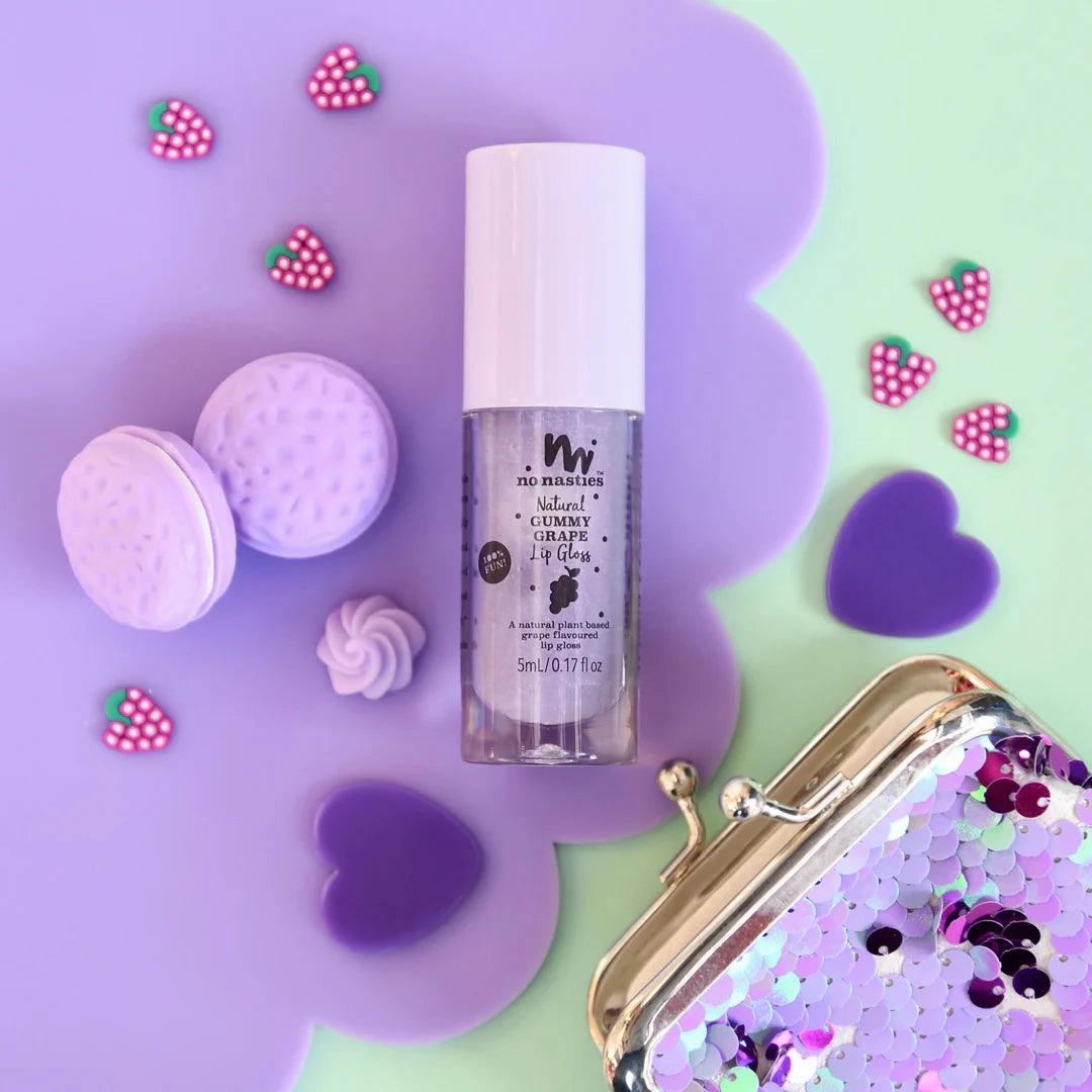 Natural Kids Lip Gloss Gummy Grape