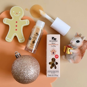 Natural Kids Lip Gloss Wands: Shimmery Pastel Gold