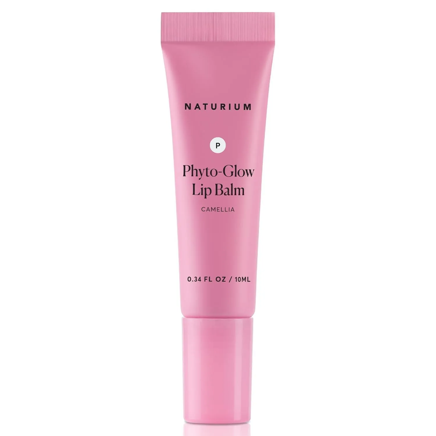 Naturiu Camellia Phyto-Glow Lip Balm, Hydrating Lip Care 0.34 oz