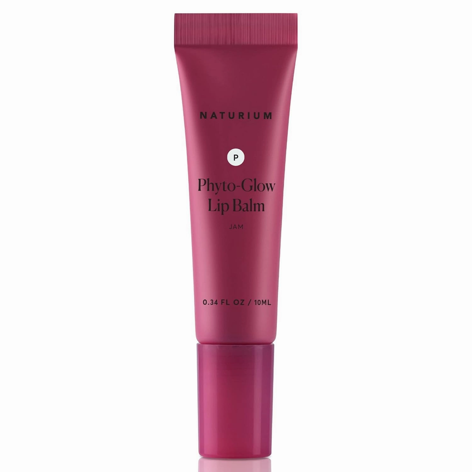 Naturiu Jam Purple Phyto-Glow Lip Balm, Hydrating Lip Care 0.34 oz