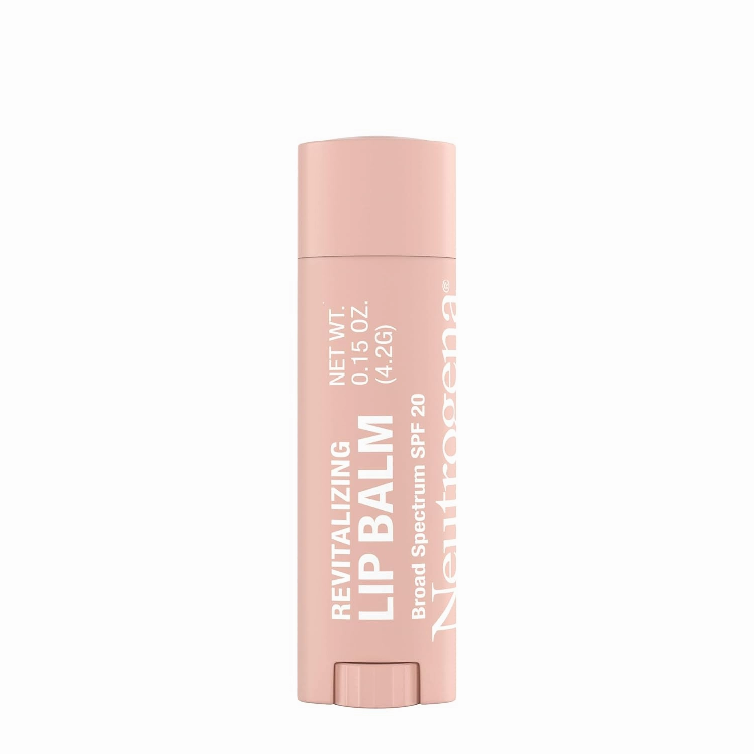 Neutrogena Revitalizing Tinted Lip Balm Broad Spectrum SPF 20 Sunscreen, Moisturizing Lip Balm with a Sheer Tint for Softer, Smoother, Healthier-Looking Lips, Sheer Shimmer 10, .15 oz (Pack of 2)