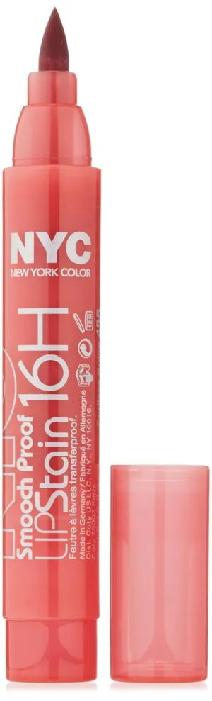 New York Color Smooch Proof Lip Stain, Endless Spice, 0.1 Fluid Ounce