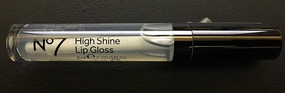 No7 High Shine Lip Gloss clear