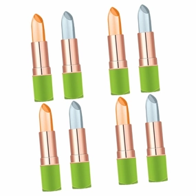 NOLITOY 3sets Color-changing Lipstick Lip Gloss Lip Tint Lipgloss Jelly Lipstick Makeup Lipstick Organic Lipstick Makeup Lip Balm Cosmetic Lipstick Temperature Color Changing 2pcs*3