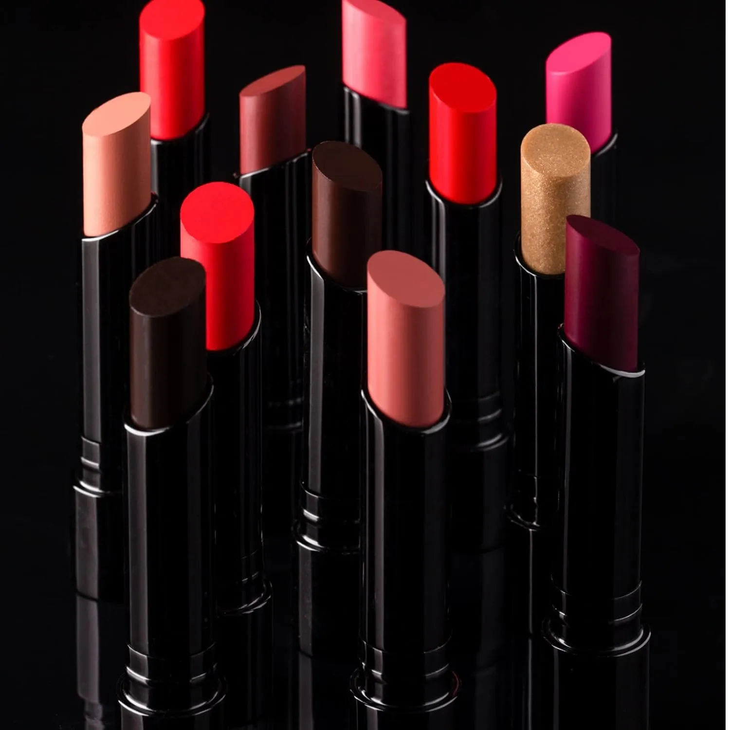 Nouba Shine Lipstylo Lipstick - Lustrous Hydrating Lip Balm with Aloe & Papaya Extract Long Lasting Matte Plumper High Pigmented Makeup (Color 09)