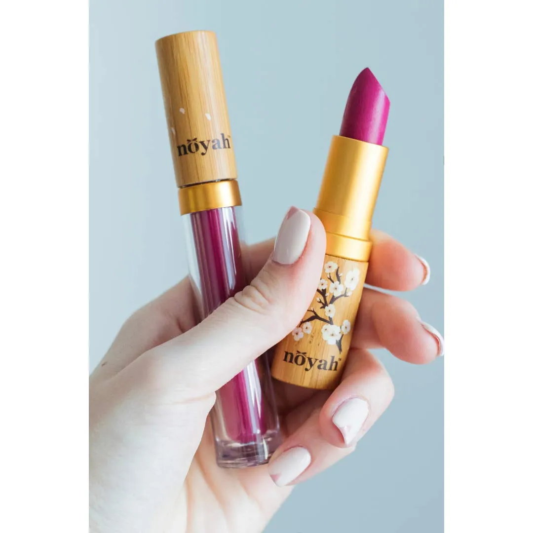Noyah Clean Natural Lipstick, Malbec, 0.16 oz