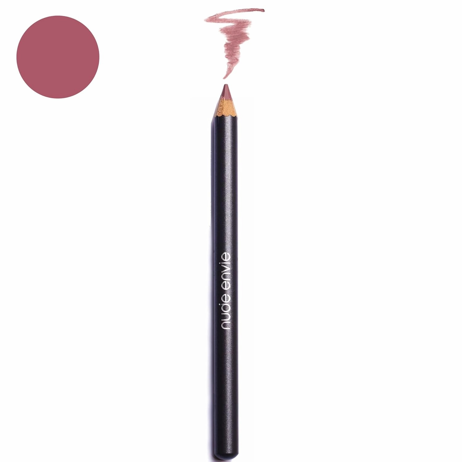 nude envie - Lip Liner - Smooth, Precise & Easy Application - Pigmented, Long-Lasting Lip Pencil - Add Definition - Prevents Feathering - Sharpenable - Vegan, Paraben-Free & Cruelty-Free - Elegant