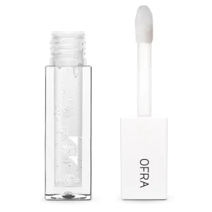 OFRA Lip Lush Plump - Clear Lip Plumper Gloss - Hydrating, Non Sticky, Ultra Glossy, and Cruelty-Free Plumping Lip Gloss - 3.5ml