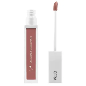 OFRA Long Lasting Liquid Lipstick - Sanibel | Nude Matte Lipstick with Rose Undertones | Matte Liquid Lipstick for All-Day Wear | High-Pigment, Lightweight Matte Lipstick Finish | 8g
