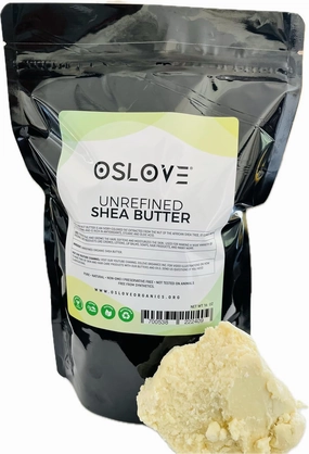 Organic Unrefined Shea Butter 1 LB - African,100% Pure, Non-GMO, Fresh, Rich and Creamy | Use for Body/Hair moisturizing butters, Lip balms, soap base, salves and deodorants