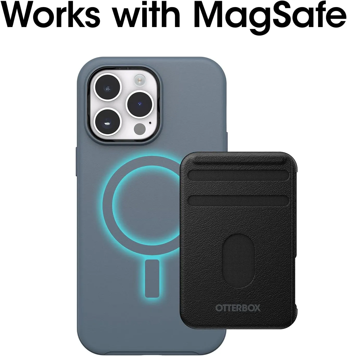 OtterBox iPhone 14 Pro Max (ONLY) Symmetry Series  Case - Clear, Ultra-Sleek, Snaps to MagSafe, Raised Edges Protect Camera & Screen