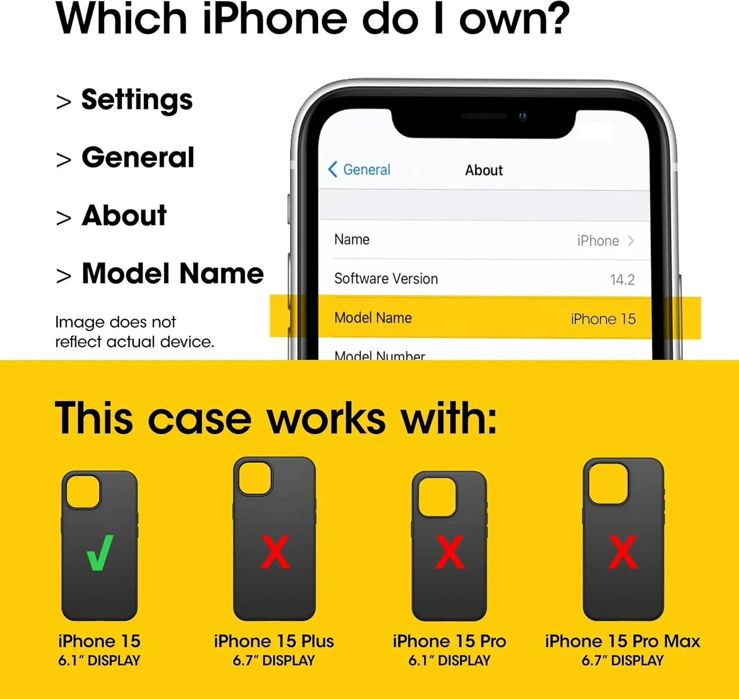 OtterBox iPhone 15, iPhone 14, and iPhone 13 Defender Series XT Case with MagSafe, Screenless, Rugged - Non-Retail Packaging - Clear/Brown