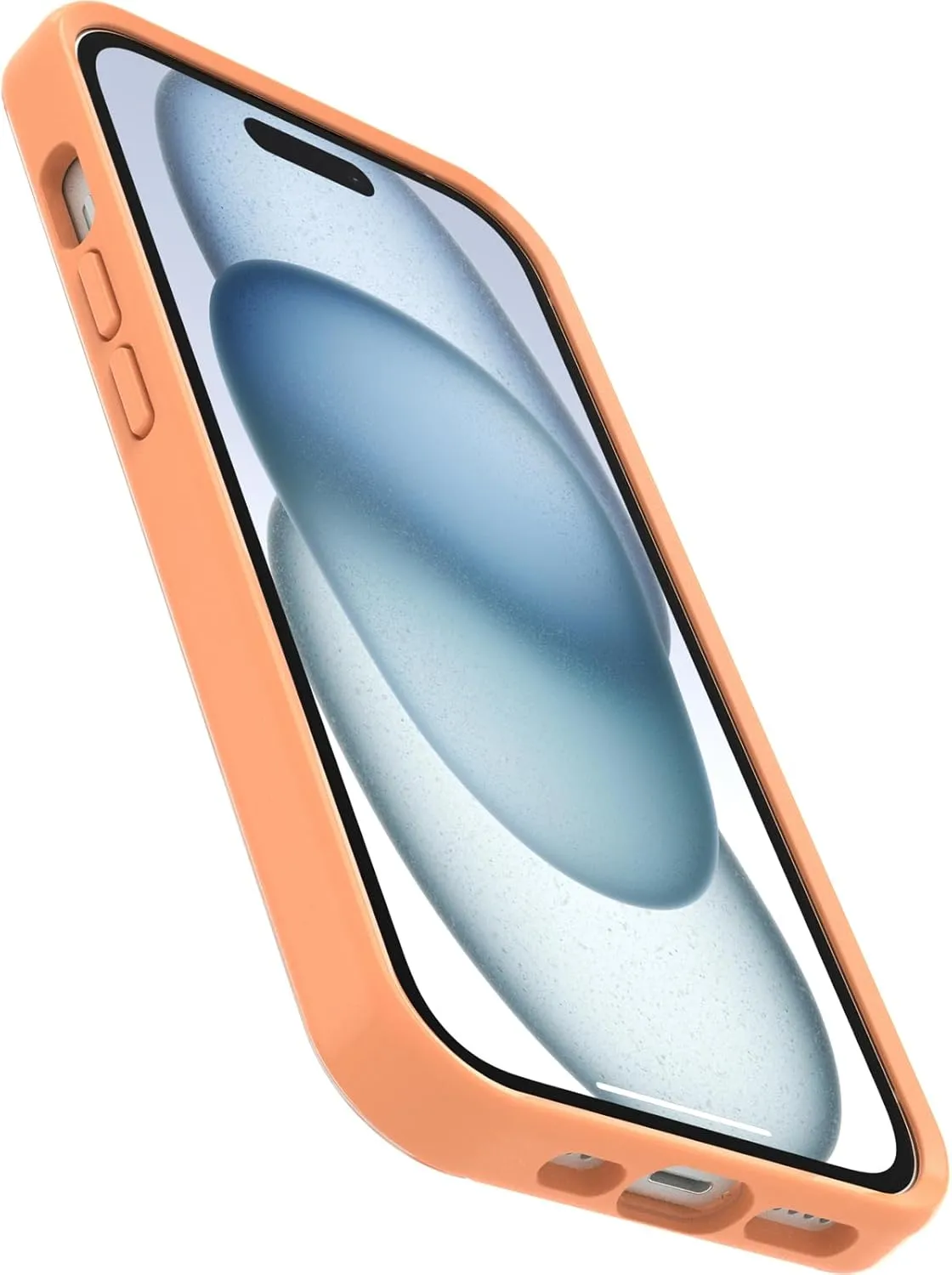 OtterBox iPhone 15, iPhone 14, and iPhone 13 Symmetry Series Clear Case - Whimsy Bloom (Yellow), Snaps to MagSafe, Ultra-Sleek, Raised Edges Protect Camera & Screen