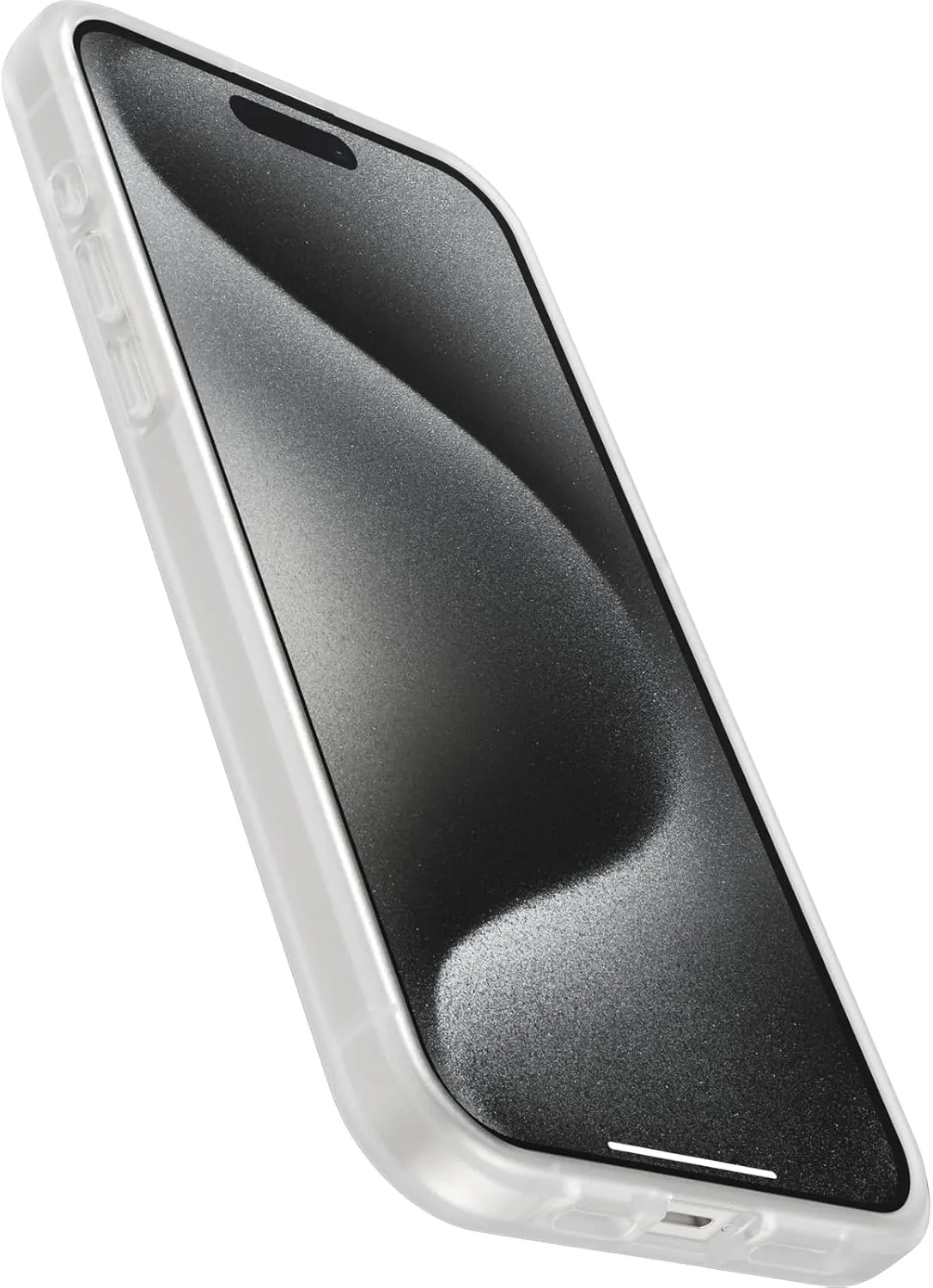 OtterBox iPhone 15 Pro MAX (Only) Prefix Series Case - Stardust (Clear/Glitter), Ultra-Thin, Pocket-Friendly, Raised Edges Protect Camera & Screen, Wireless Charging Compatible