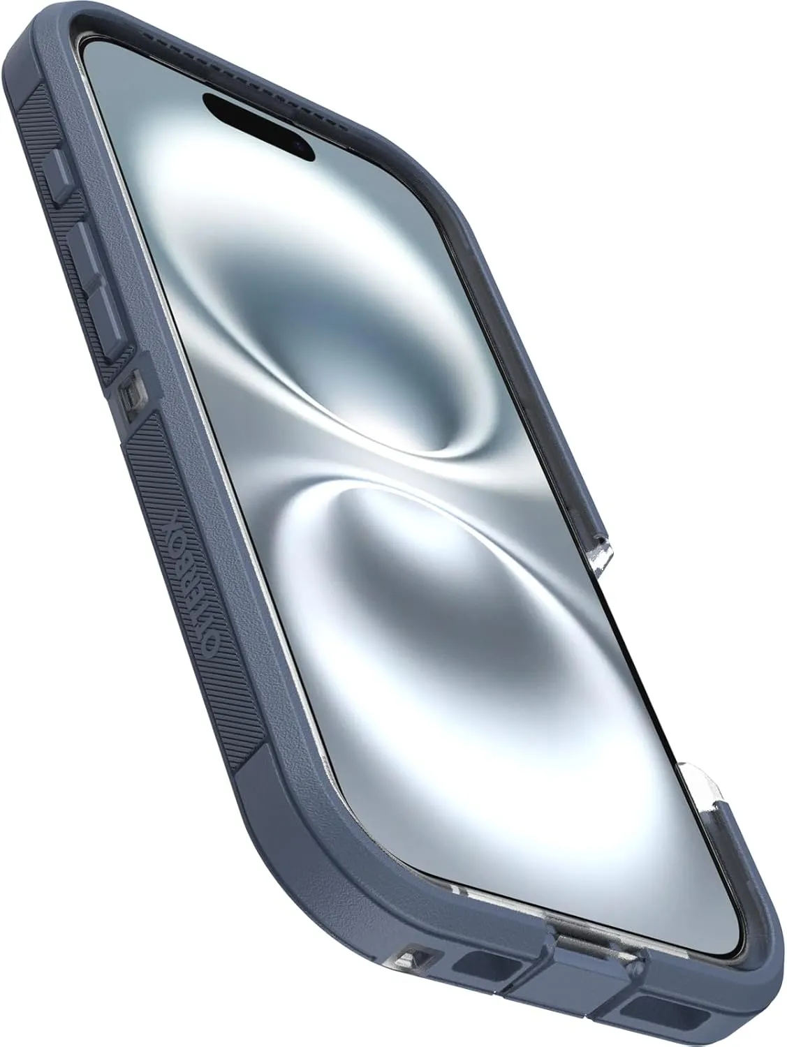 OtterBox iPhone 16 Defender Series XT Clear Case - Baby Blue Clear