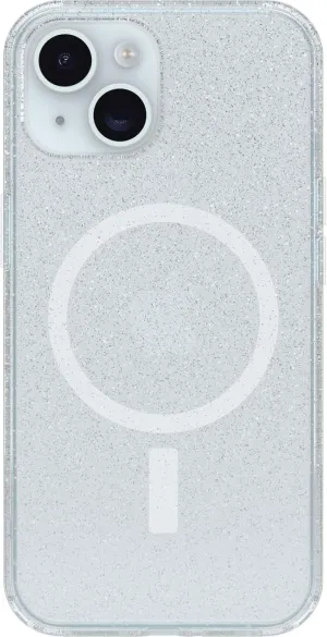 OtterBox iPhone 16e, 15, 14, & 13 Symmetry Series Clear Case - Stardust (Ships in polybag, Ideal for Business customers)