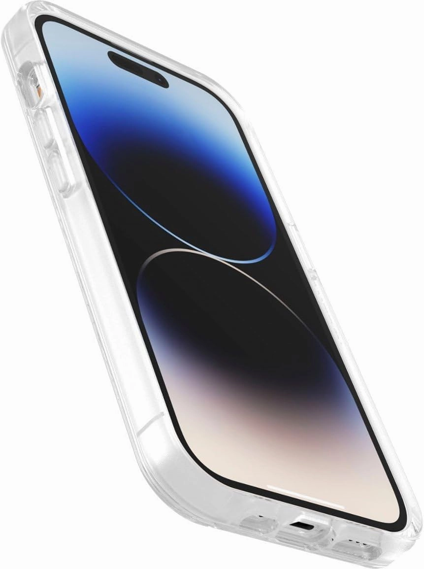 OtterBox iPhone 14 Pro (ONLY) Symmetry Series  Case - Clear, Ultra-Sleek, Snaps to MagSafe, Raised Edges Protect Camera & Screen