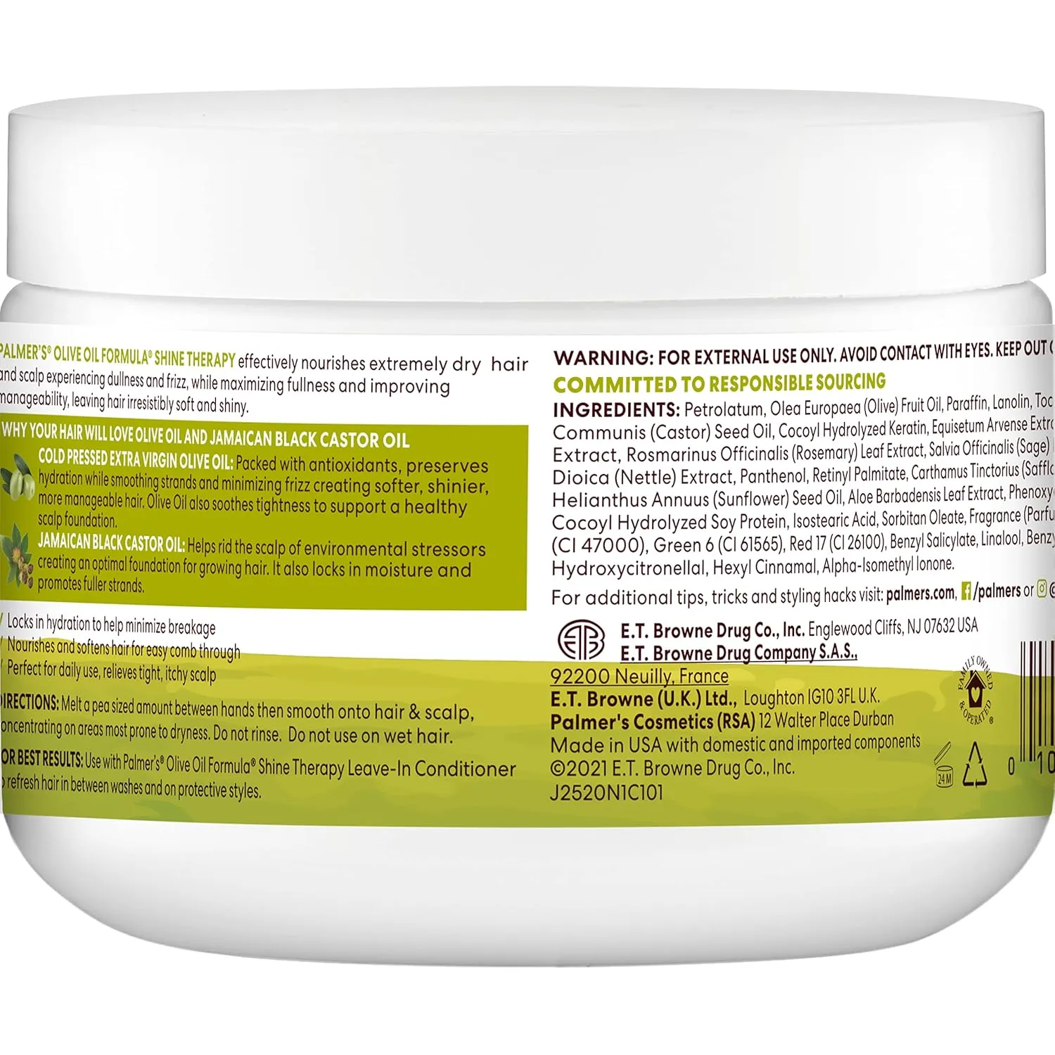 Palmer's Olive Oil Formula Gro Therapy for Healthy Hair and Scalp, 8.8 Ounces (Pack of 2)