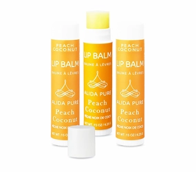 Peach Coconut Lip Balm Collection, Lemon Ginger Lip Balm Collection, Blackberry Pomegranate Lip Balm Collection, Bundle