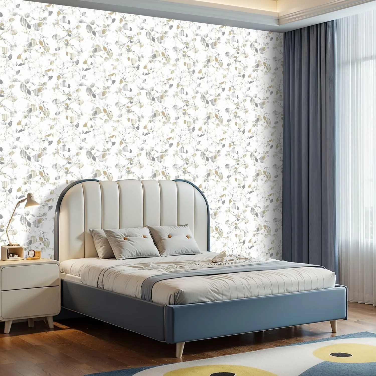 Peel and Stick Wallpaper Self Adhesive Wall Mural Halftone Monochrome Grunge Vertical Lines Texture Seamless Pattern Contact Paper Renter Friendly Wallpaper for Kitchen Nursery Bedroom 17.7"x118"
