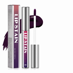 Peel Off Lip Tint, Waterproof Lip Liner Stain, Long-Lasting Matte Liquid Lipstick Gloss for Women Makeup (#02, one size)