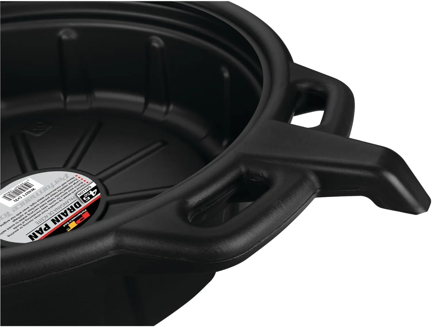 Performance Tool W4071 Black Oil Drain Pan (4.5 gallon)