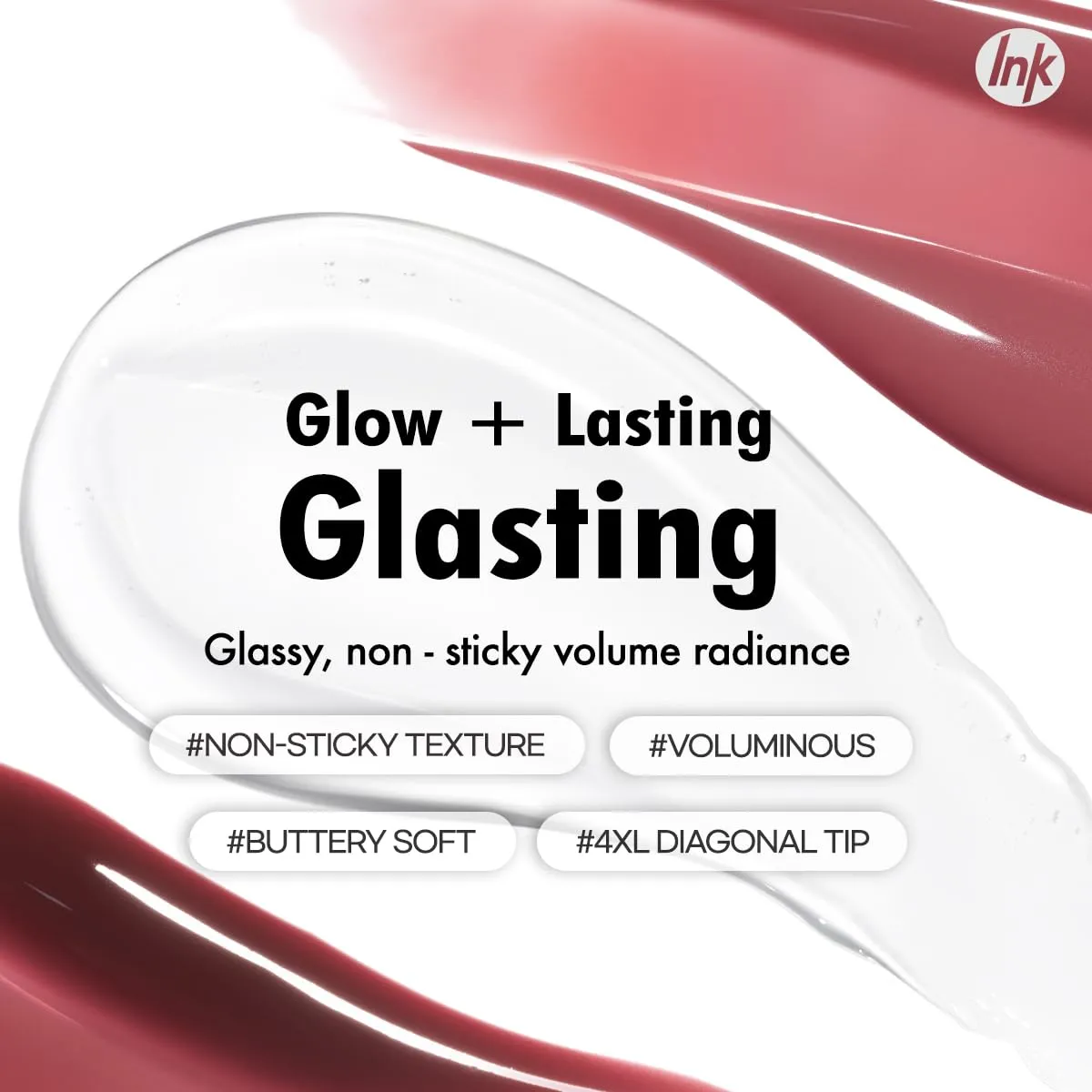 Peripera Ink Glasting Mini Gift Sets Lip Gloss (2.5ml * 3), Long-Lasting Hydration, Moisturizing Korean Lip