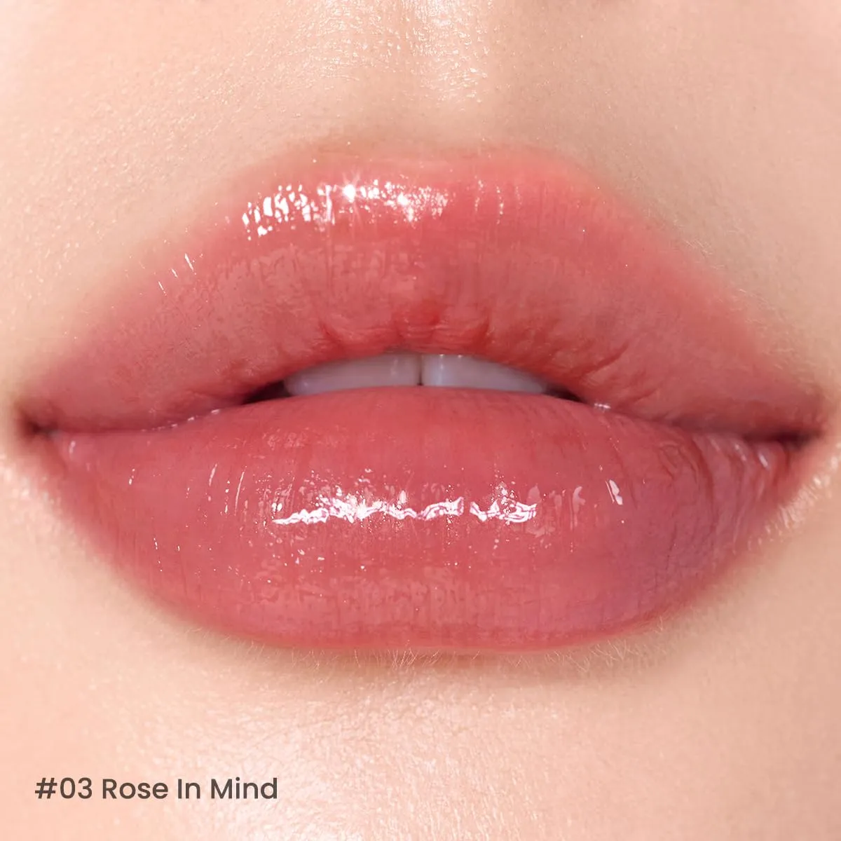 Peripera Ink Mood Glowy Tint, Lip-Plumping, Naturally Moisturizing, Lightweight, Glow-Boosting, Long-Lasting, Comfortable, Non-Sticky, Mask Friendly, No White Film (03 ROSE IN MIND)