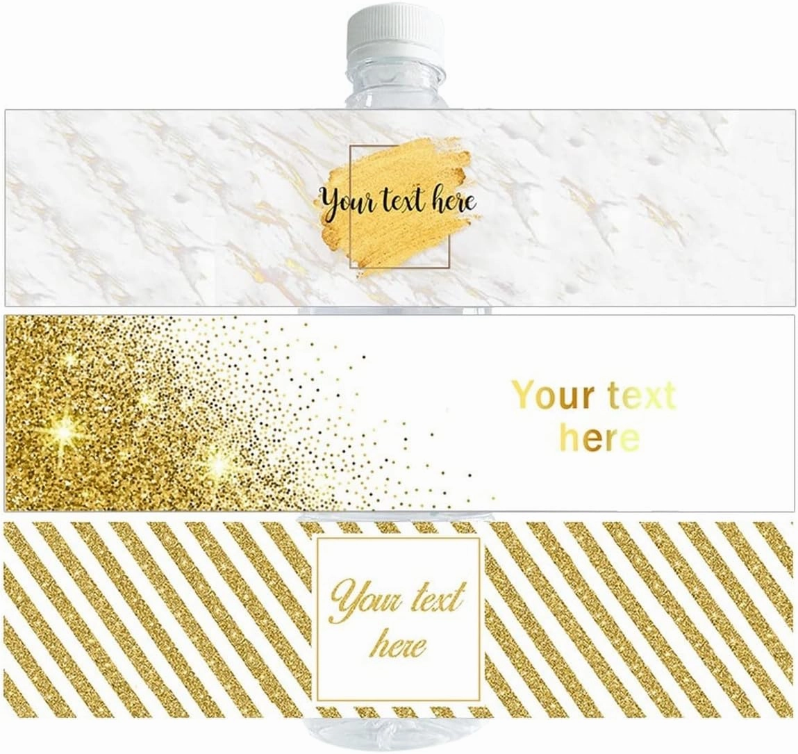 Personalized Lip Gloss Stickers, Clear Lip Gloss Tube Labels, Custom Stickers Labels, Custom Stickers for Lip Gloss Tubes,Personalized Stickers for Wedding Favors (5x1.4cm)