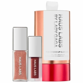 PhD Hybrid Plumping Lip Glaze Set & ENTEL Aloe vera Sheet Masque (BONUS)