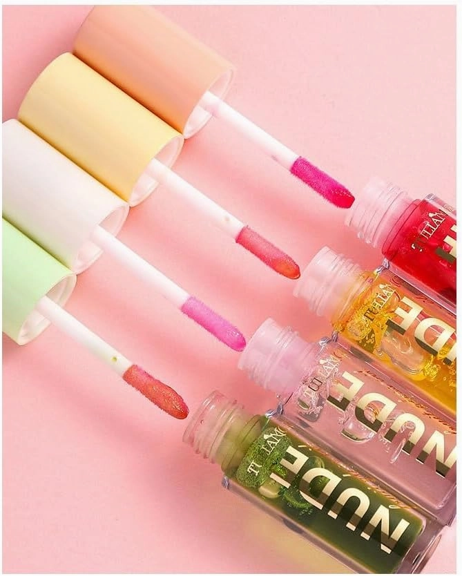 Pheromone-Infused Arousal Gloss，Lip Gloss, Fruit Lip Balm, Female Lip Balm, Nourishing Color-Changing Lip Balm, Magic Color-Changing Lip Oil. (Color : 01#Coconut)