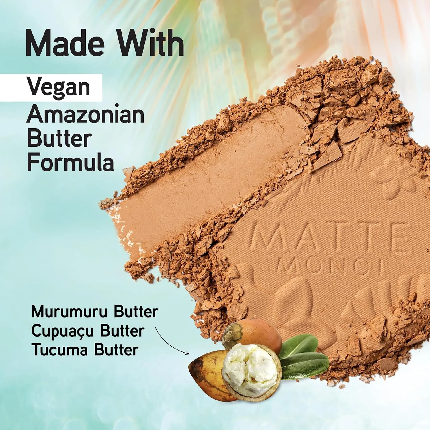 Physicians Formula Matte Monoi Butter Bronzer Matte Bronzer Powder Face Makeup, Dermatologist Tested, Light Bronzer