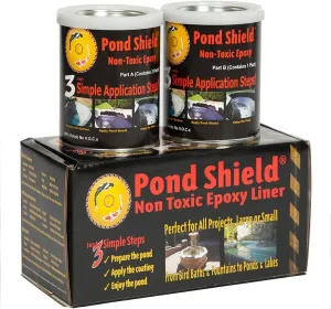 Pond Armor SKU-SKYBLUE-QT-R Non-Toxic Pond Shield Epoxy Paint, 1.5-Quart, Sky Blue, 48 Fl Oz (Pack of 1)