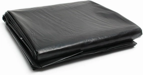 Pond Liner,10 x 10 FT PVC Fish Pond Liners for Outdoor Pond,20Mil Thickness Fish Pond Liners for Waterfall Base Water Garden Fountain Koi Fish Aquaculture Pond,Black
