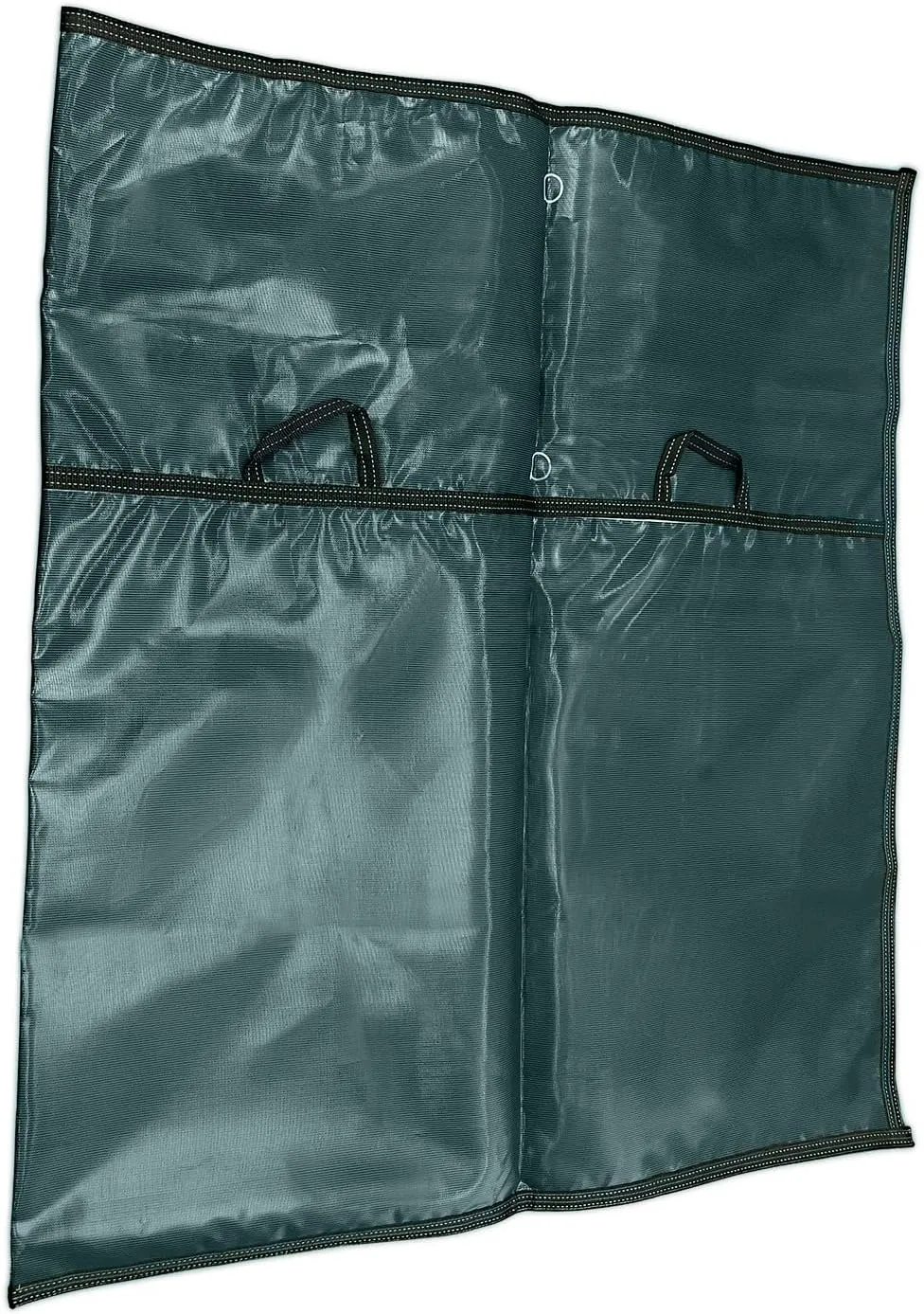 Poolzilla Pool Cover Storage Bag with 4 Carry Handles - (Green) Heavy-Duty Pool Cover Stowaway Bag for Winter Pool Covers, and Safety Covers