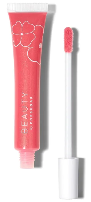 POPSUGAR BEAUTY Be the Boss Lip Gloss - Sheer Buildable Color with High Shine | Non-Sticky Formula | Nourishing & Moisturizing Lip Oil | Cruelty Free, Paraben Free & 100% Vegan (Skyfall, 3 Fl Oz)